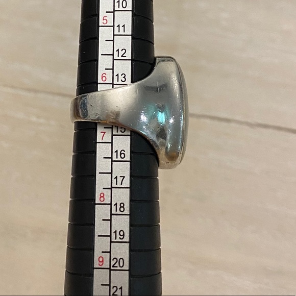 Gorgeous Vintage mother of pearl ring - Picture 8 of 13